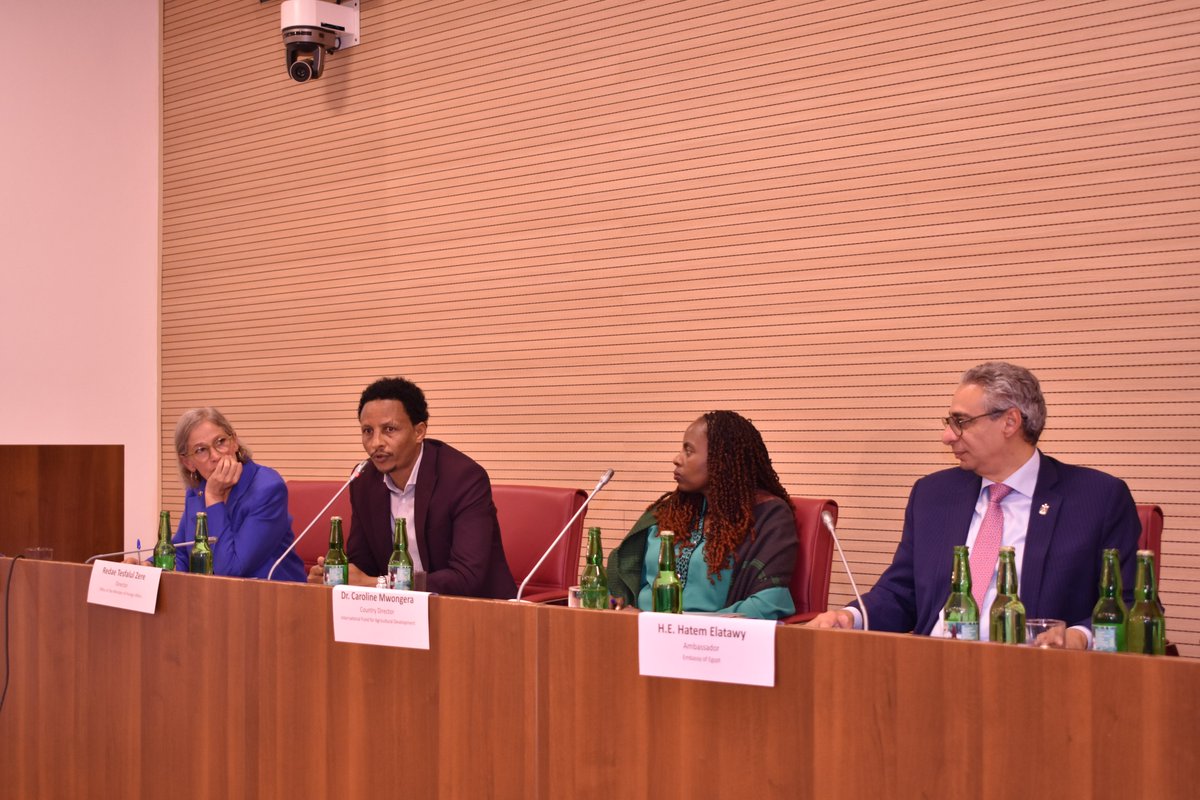 nahlav's tweet image. Today, in honor of #UNDay80, #Eritrea hosted a first of its kind panel discussion on self-reliance and principled partnerships. Government, partners, academics, and UN colleagues gathered for an open and frank conversation—highlighting Eritrea’s unique approach and commitment to…