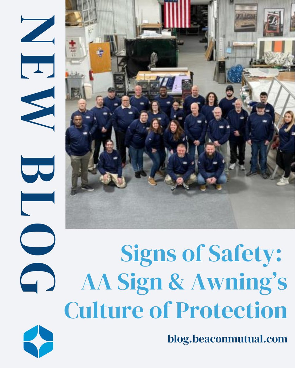 At AA Sign &amp; Awning safety isn’t just a checklist; it’s a promise. With Beacon by their side, they continue to prove that protecting workers and delivering quality go hand in hand. 🤝

hubs.la/Q03PN3DM0

#focusedonwhatmattersmost #workplacesafety #manufacturingsafety