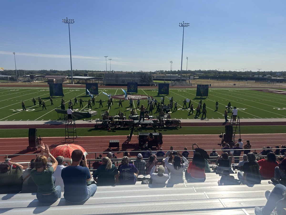 wadestanford's tweet photo. Outstanding performance by the @WestwoodBands at the Region 8 @uiltexas Marching Contest!

Super proud of these amazing students and directors!
@ShaylaSkief @whs_palestine @WestwoodISD #WWWay #leadership #SmallDistrictDoingBigDistrictThings #leadlap #CelebratED #JoyfulLeaders https://t.co/c0EznmyGJ0