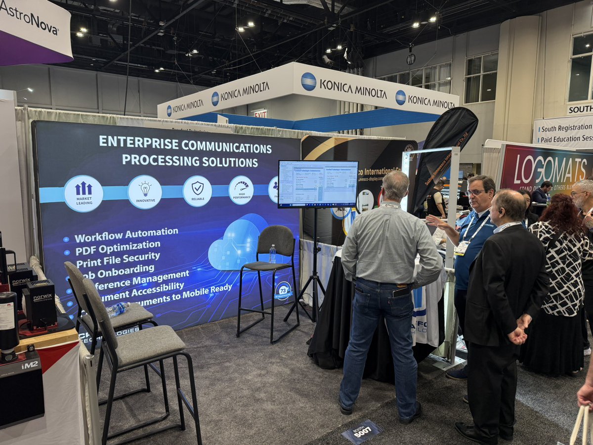 Struggling to keep up with hundreds of complex workflows?
It's Day 1 at PRINTING United 2025 &amp; we're showing how to consolidate &amp; simplify workflows, speed up onboarding &amp; deliver smarter communications.
Stop by Booth #5007 &amp; let our experts show you just how simple it can be.