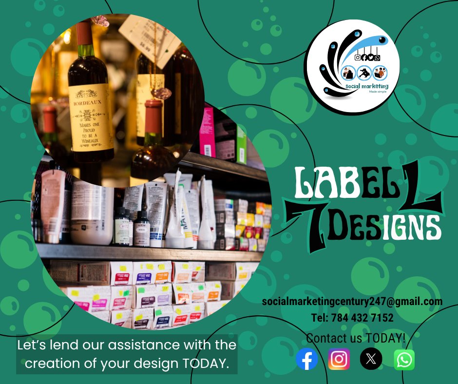 SMarketing_SVG's tweet image. Get your custom-made label designs done with us today!!
#labeldesigns #custommade #callustoday #labels #ticketsdesigns #logodesigns #letterheaddesigns #resumes #businesscardeisgns