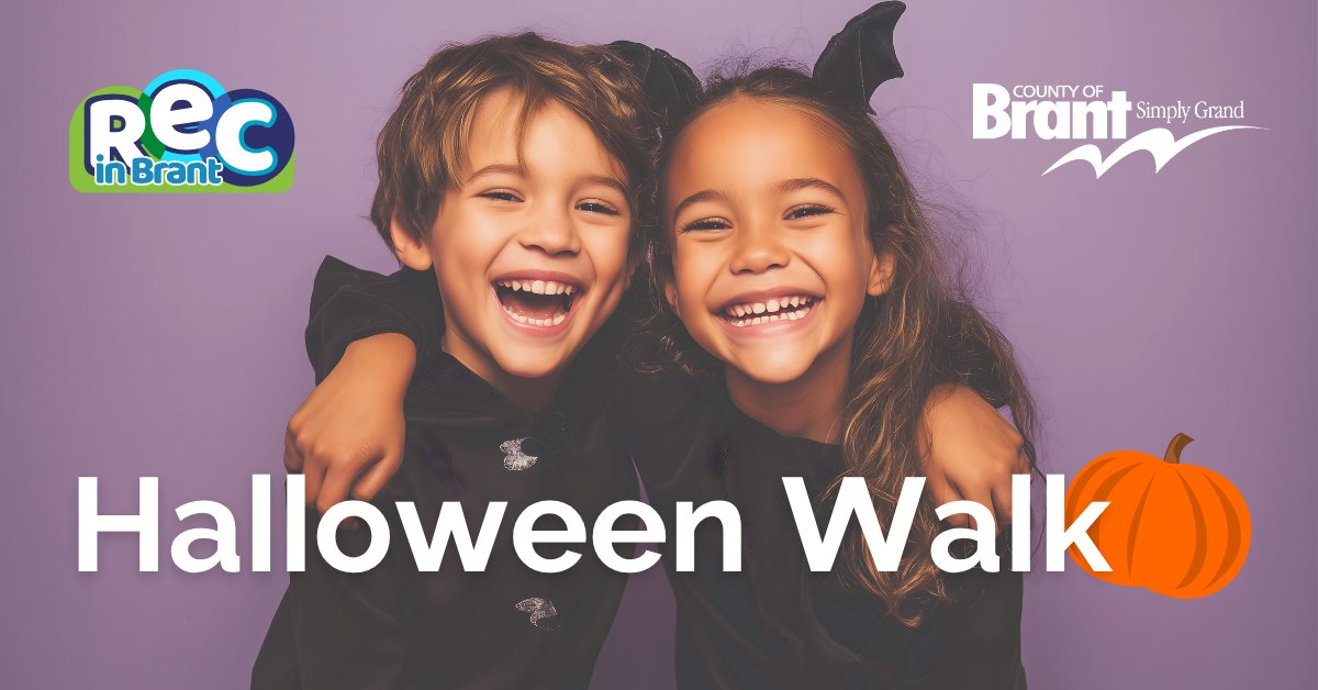 🎃 Join us for a FREE Halloween Walk 👻  

Date: Friday, October 31 
Time: 9:00 - 11:00 am  
Location: Syl App’s Community Centre (51 William Street, Paris) 
Ages: 0-6 years 

Perfect for little ones who love to dress up and explore — no registration required!