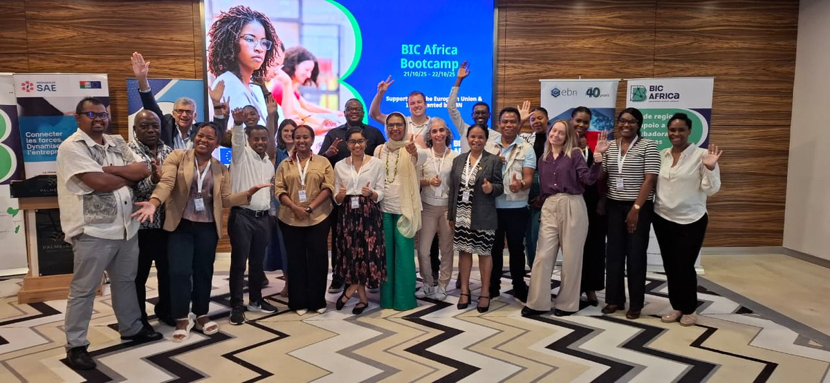 🎉 That’s a wrap! 🚀 We’ve successfully concluded the #BICAfrica #AfricanBootCamp for #BusinessIncubators in #Luanda, Angola!

A big thank you to all our 15 participants, facilitators, and partners – your energy and collaboration made this an unforgettable experience! 🙌
