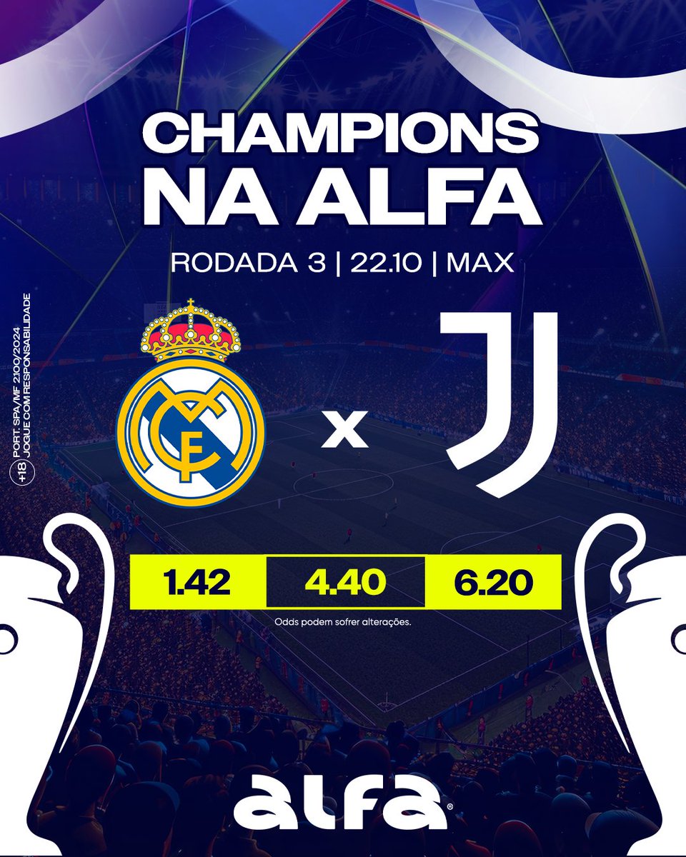 alfabetbr's tweet image. QUARTA COM CHAMPIONS? Quem não ama? 💛

E tem reedição de final! Quem vence esse confronto? 

JOGUE NA ALFA! 💛

jogaralfa.bet/xdcc5aea3

🔞|Jogue com responsabilidade! Proibido para menores de 18 anos. Autorizados pela portaria SPA/MF nº 2.100/2024