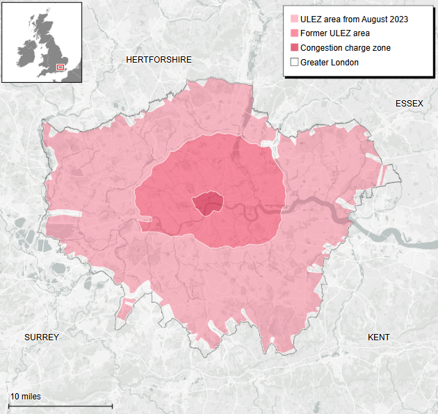 🚨🇬🇧 STUDY REVEALS SADIQ KHAN’S ULEZ EXPANSION FAILED TO CUT POLLUTION

A major University of Birmingham study has confirmed what Londoners already knew - Sadiq Khan’s £155 million ULEZ expansion made no significant difference to air quality.

🔴 Scientists found pollution levels
