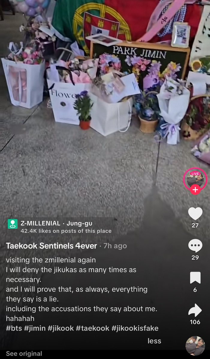 La Taekooker fue al café del papá de 🐥nuevamente. Por favor army reporta a esta persona.