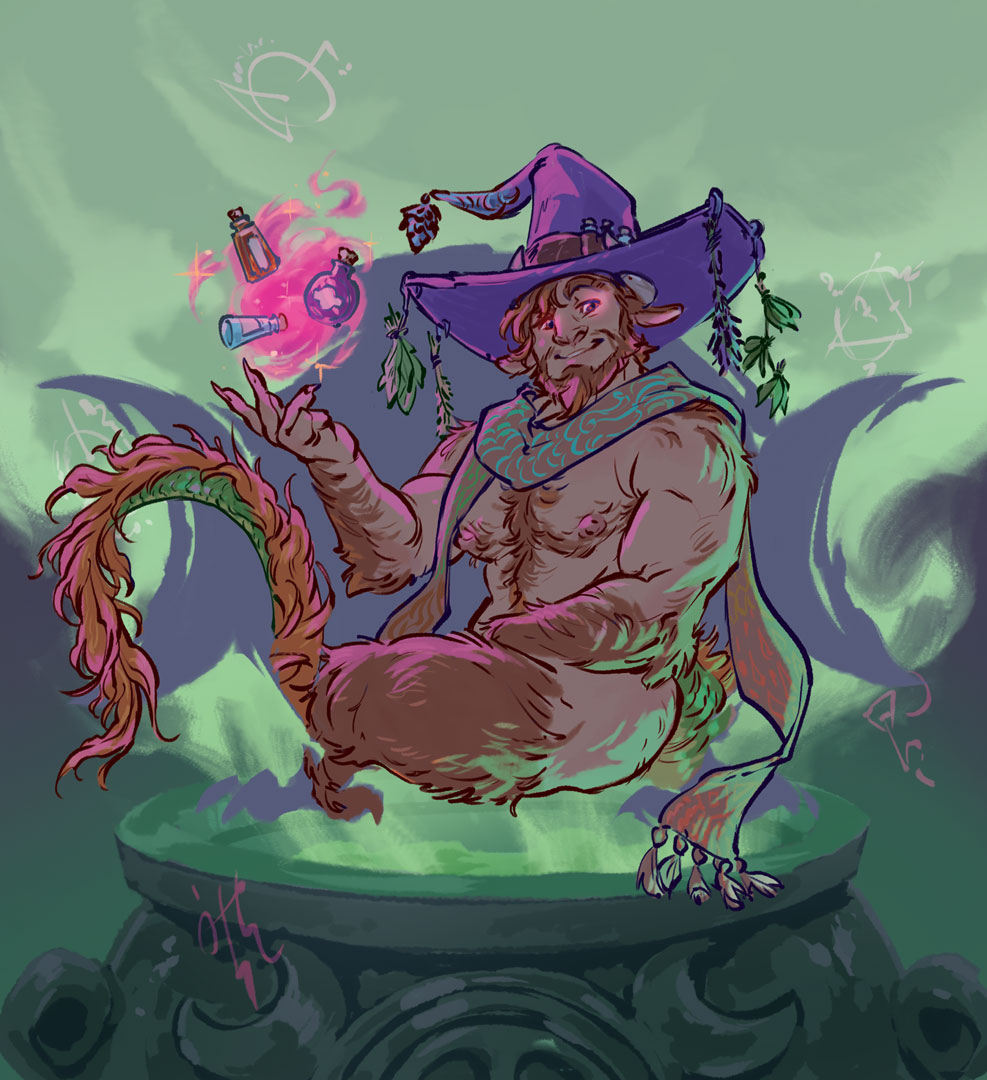 closer view can be a plus
with Witchy O'Brian, <a href="/AntiosK/">Antios Kalkares, supporter faun</a> 'OC