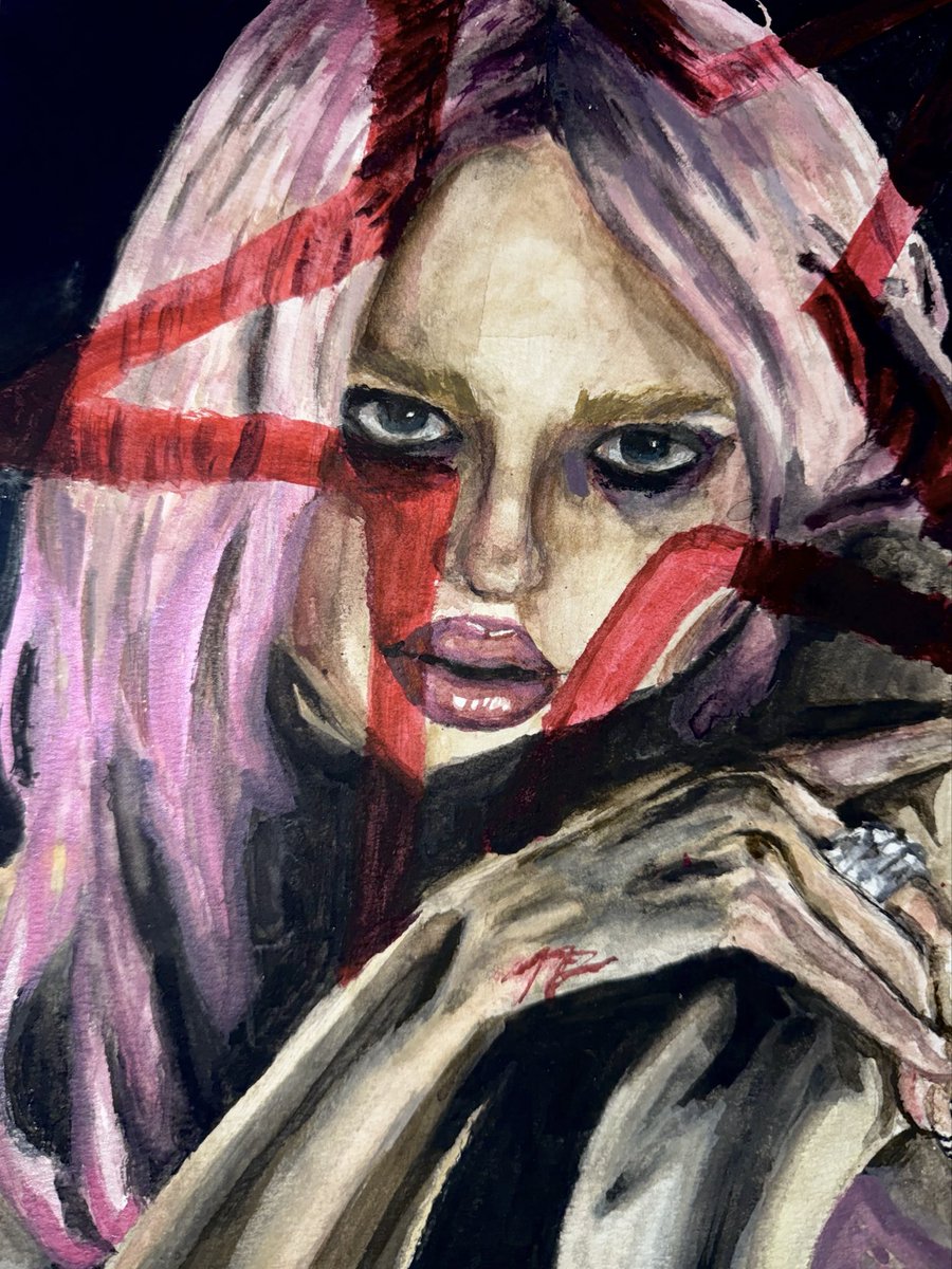 Ok y’all I have a favor to ask…my daughter likes to draw portraits of musicians and she recently drew this of <a href="/adelajergova/">ADÉLA</a>. It would mean so much to me if you would repost this so maybe she will see it! ♥️