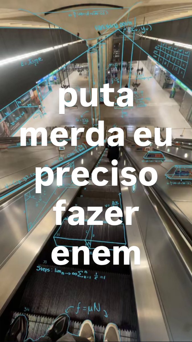 é assim que um vestibulando vê o mundo