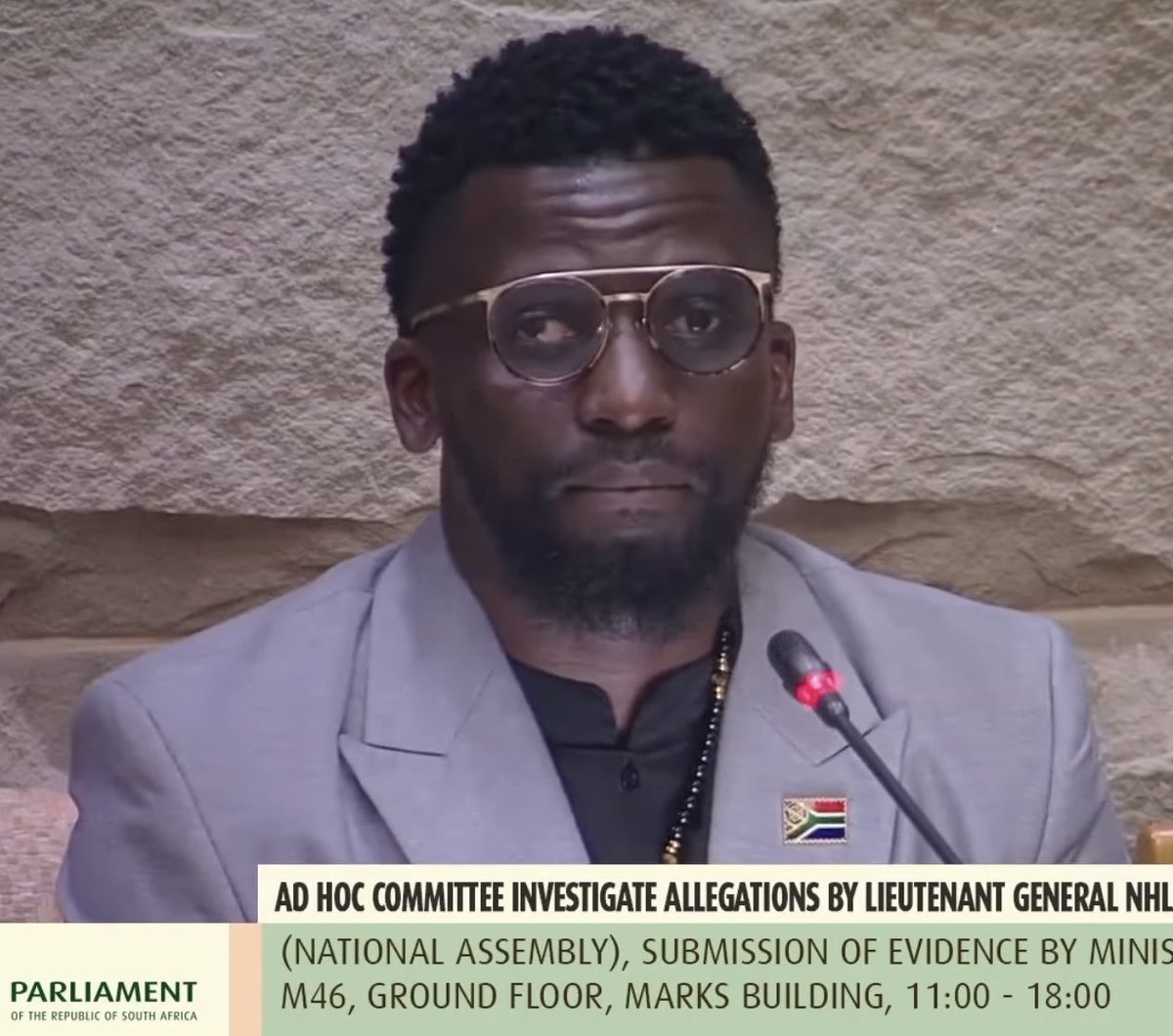 Sauls is proof that an accent and good English is not a measure of intelligence 

#AdHocCommittee