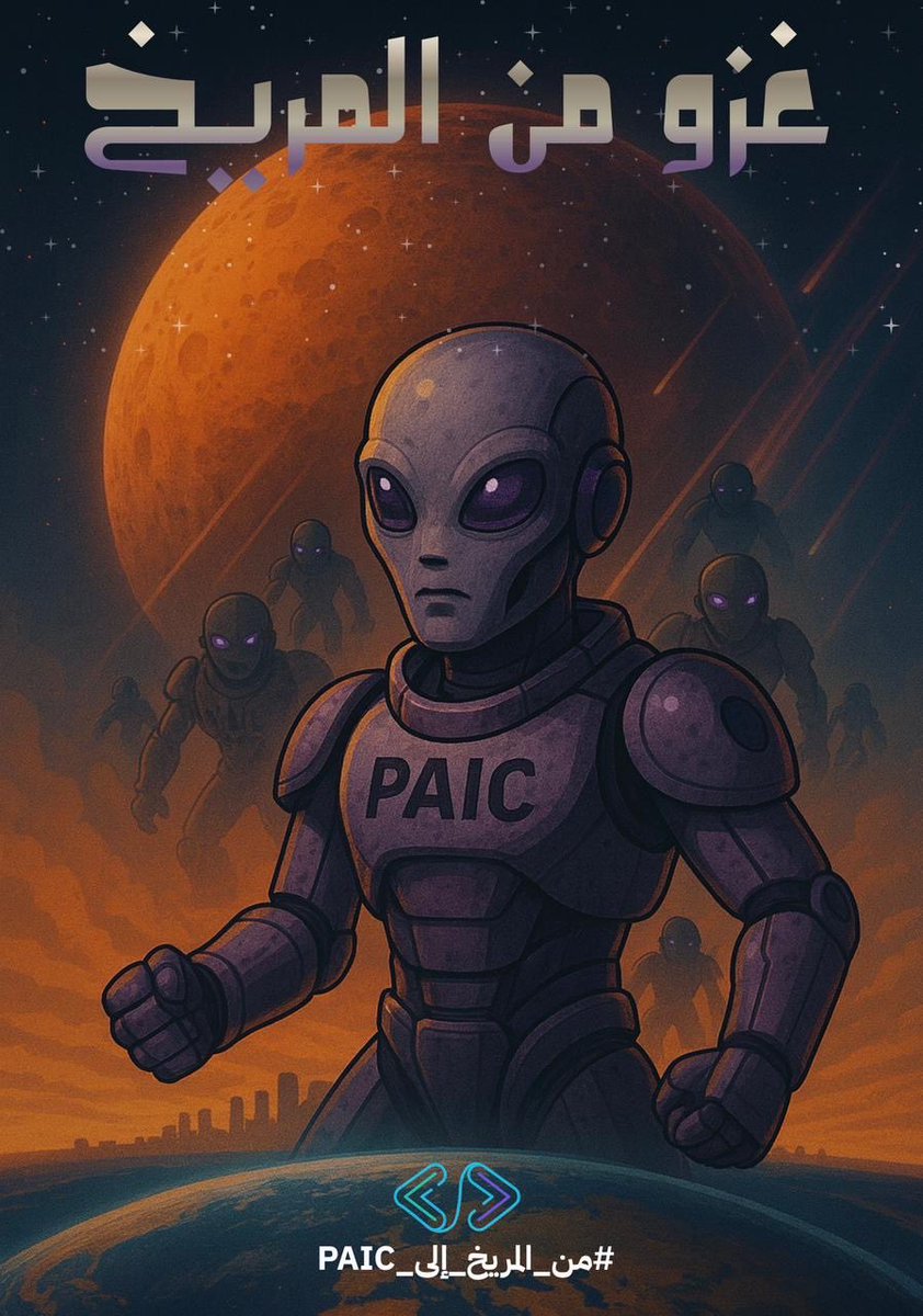 غزو فضائي من المريخ؟! 😱
هل فعلاً المخلوقات الذكية قررت تتحرك نحو نادي PAIC؟ 🤖🚀
وش اللي جاي؟ غزو؟ اتفاق؟ ولا بداية عصر جديد؟ 😳

كل الإجابات تعرفونها بكرا الساعة 7  مساء 🕖
ترقبوا الحدث على هذا الرابط 🔗 :
maharat.tu.edu.sa/course/view.ph…

#من_المريخ_إلى_PAIC
#الحاسبات_قادمون_للقمه
