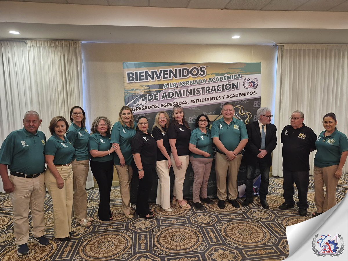 TecNM_LaPaz's tweet image. En el marco del 50 aniversario de la carrera, la Academia de Administración llevó a cabo la Jornada Académica de Administración
lapaz.tecnm.mx/noti_tec/jorna…