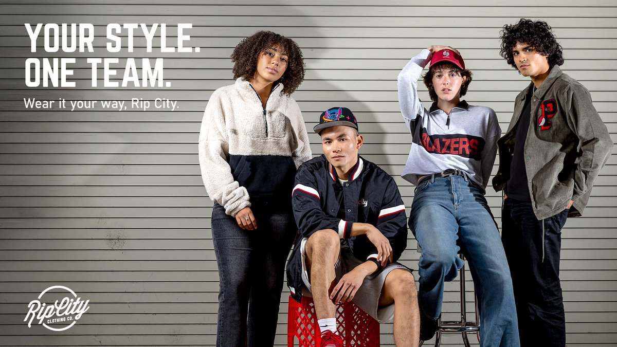 Your style. One team. Always Rip City ❤️🖤

From game night to your daily lineup, rep the Blazers in exclusive pieces you’ll only find at Rip City Clothing.

Tap the link in bio or head to ripcityclothing.com to shop new arrivals