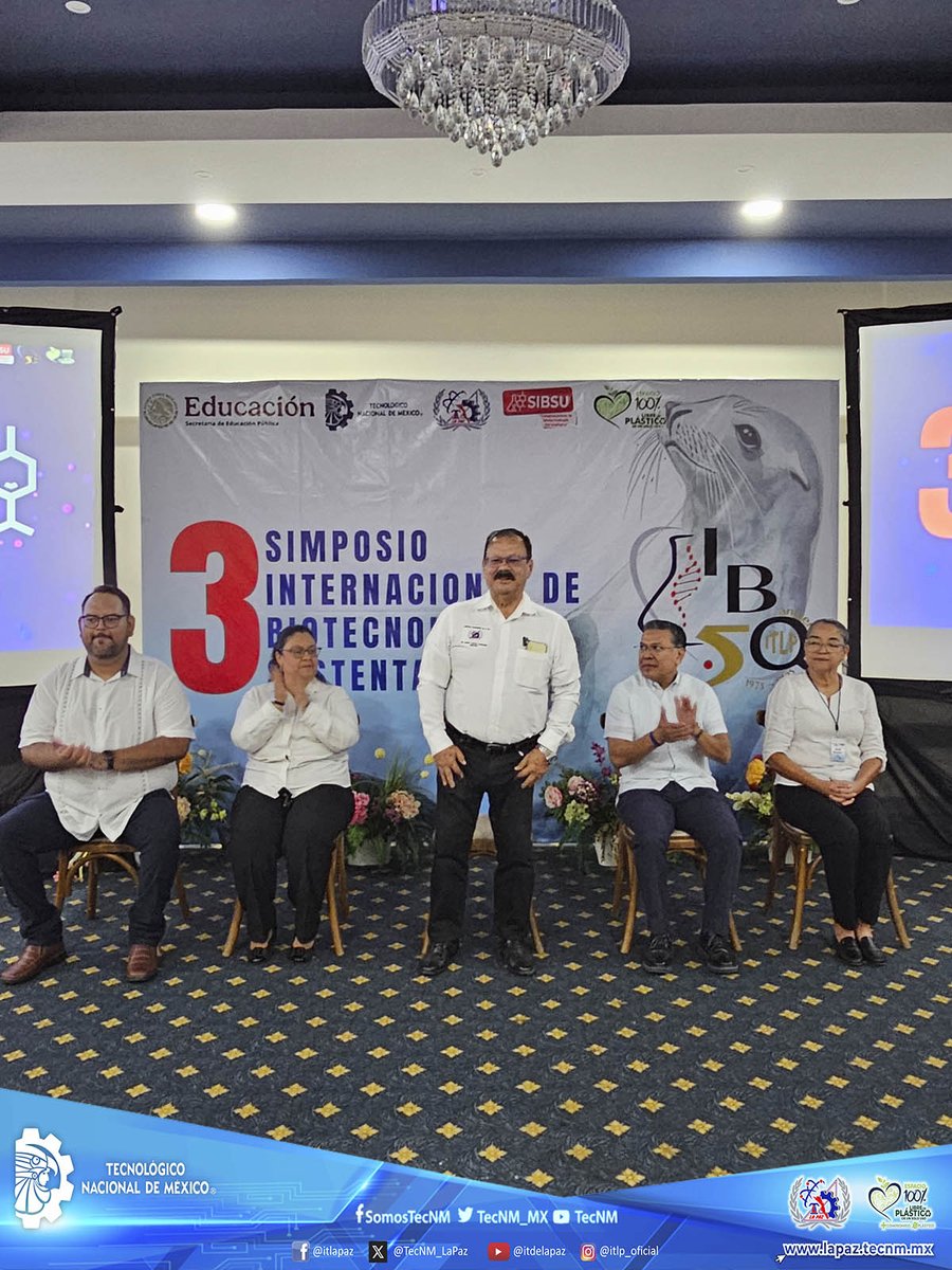 TecNM_LaPaz's tweet image. En el marco de aniversario de la carrera la Academia de Ingeniería Bioquímica, llevó a cabo el SIBSU 2025
lapaz.tecnm.mx/noti_tec/sibsu…
