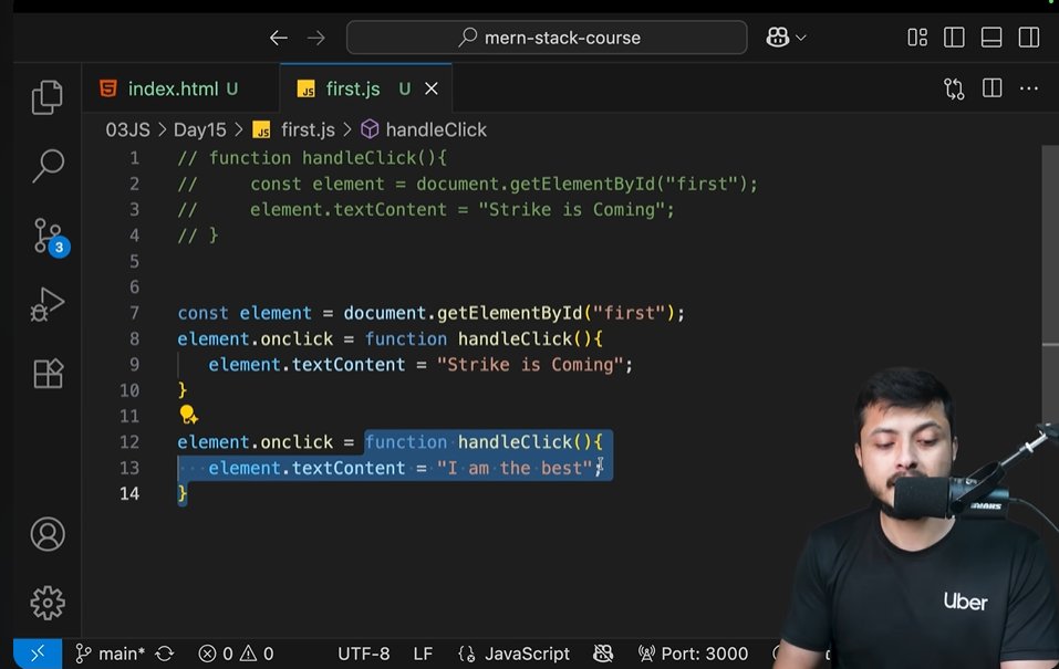 imohammadayan's tweet image. 🖱️ Day 30/365 – JS Events & Handlers
Today I learned:
🔹 Handling user events (click, input, etc.)
🔹 Using addEventListener()
🔹 Event bubbling & capturing
💡 Key takeaway: Events make websites alive & interactive!
#100DaysOfCode #JavaScript #MERNStack #WebDev #GenerativeAI