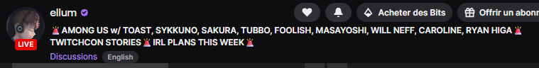 kaiten973's tweet photo. According to Ellum, Sykkuno will be in an among us lobby with Ellum, Tubbo, Toast, Sakura, Foolish, Masayoshi, Will Neff, Caroline, Ryan Higa https://t.co/wOaumbXSKW
