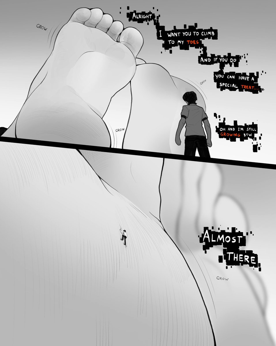 _Nanoscopic_'s tweet photo. "What... you thought I would make it easy?"

Day 16 of #Sizetober2025 - Climbing

So I thought that the previous days prompt, this one and the next one could all sort of fit together, so consider this part 2 of 3 :)

#giantess #sizetwitter #巨大娘 #sizetober https://t.co/0Qe4uxfjIa