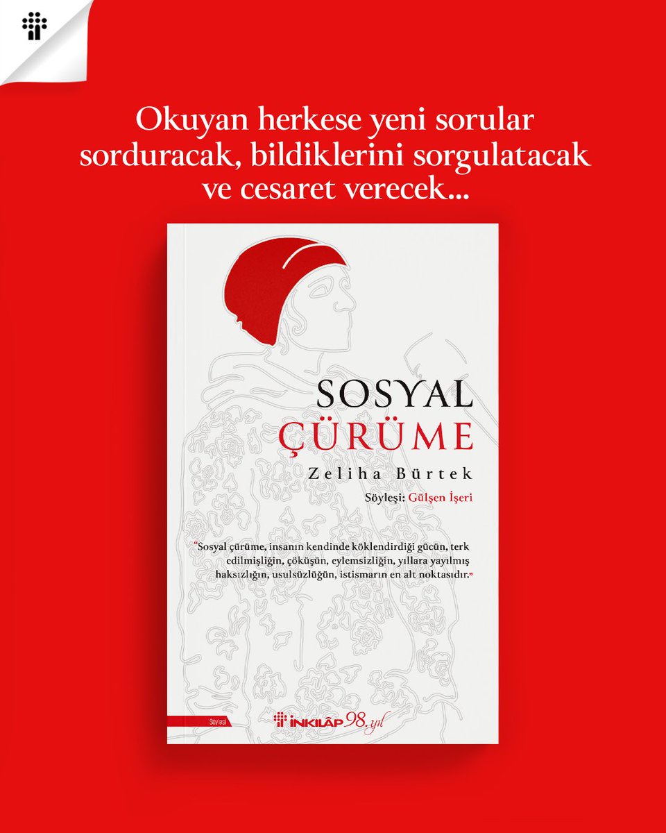 Zeliha Bürtek’in bir sokak röportajında dile getirdiği şu sözler milyonların zihninde yankılandı: “Türkiye’de sosyal çürüme var, dönüşü olmayan bir yerdeyiz!”

Gazeteci-yazar Gülşen İşeri, bu cümlenin açtığı kapıdan girerek Bürtek’le derin bir söyleşi gerçekleştirdi. Bu kitap,