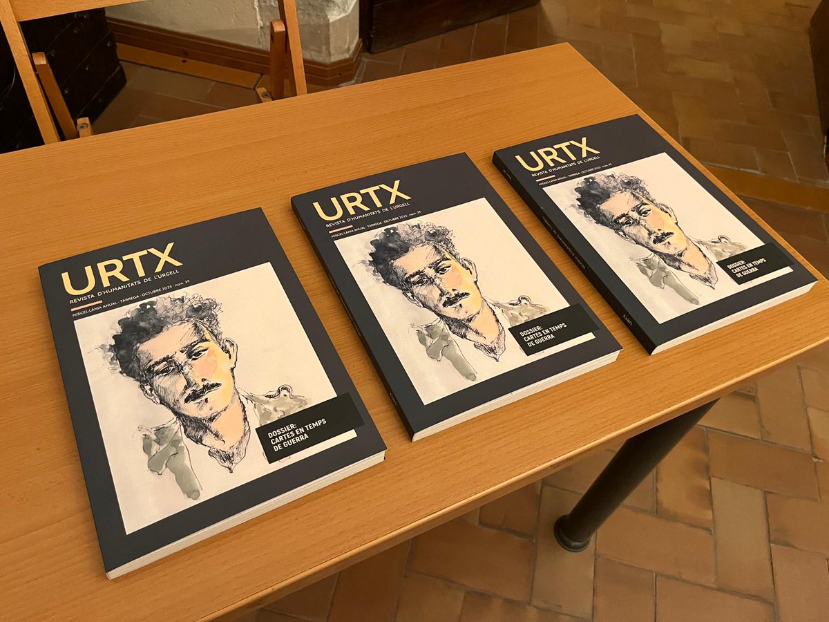 🪖#Tàrrega presenta el volum 39 d'URTX, dedicat a la memòria històrica i les cartes en temps de guerra

✉️5 articles de recerca sobre les cartes que combatents locals van enviar des dels conflictes bèl·lics

🗣️Amb Xavier Menéndez, dir. Memòria Democràtica

tarrega.cat/cultura/notici…