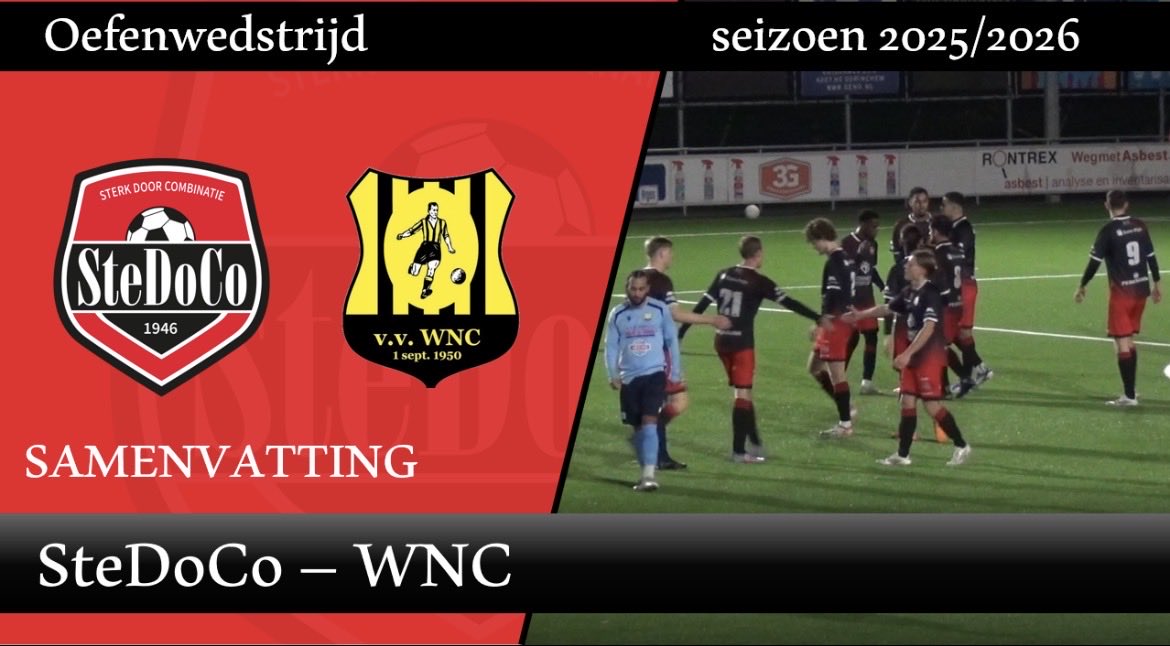 SAMENVATTING!

De samenvatting van de oefenwedstrijd tegen <a href="/vvWNC/">WNC Waardenburg</a> staat op onze website en ons Youtubekanaal. 🔴⚫️ #stewnc 

stedoco.nl/113/41028/uits…
