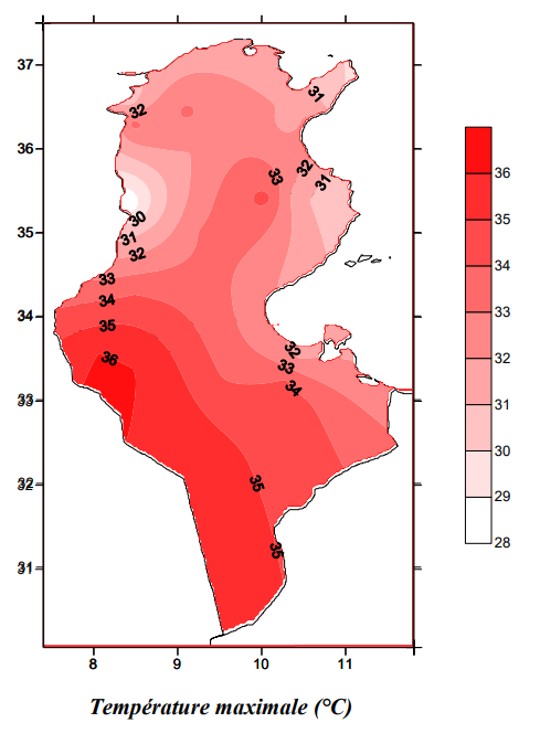 TapNewsAgency's tweet photo. #Tunisia saw its 7th warmest September since 1950, with a +1°C temperature anomaly and average rainfall 40% below normal, though some northern areas like #Jendouba saw heavy downpours late in the month, reported the #INM. #TAP_En https://t.co/9OfHgxdmMP