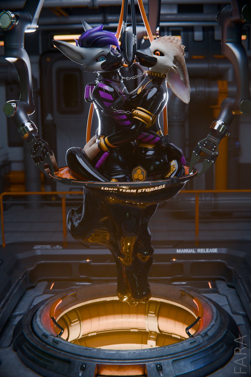 DesaturatedFoxx's tweet image. To: Controlled Storage
From: The Board

In our continued effort to reduce costs, we will begin pairing subjects for Long Term Storage.  Thanks to recent advancements in our Synthetic Envelope technology we can further reduce space by an additional 20%!