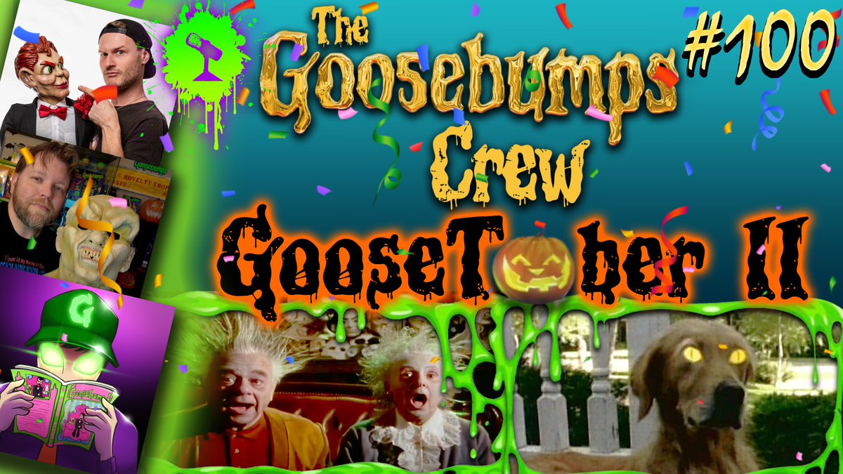 Have you seen our NEWEST EPISODE? You won't want to miss it! It’s our 100th EPISODE! To celebrate, we rank ALL 58 of the original Goosebumps TV Episodes!

Watch Now! - youtu.be/87uufkFJFqY?si…

Viewer beware... You're in for a scare!