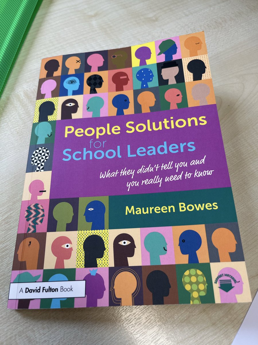 This book is an amazing read for all school leaders.