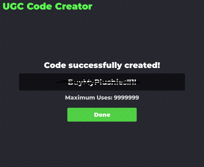 Annihilation John Doe Infinite stock code:
Also buy my plushies! my sales are starting to fumble 😭