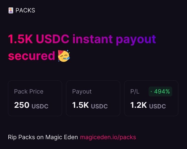 Magic Eden said I can give out free Pokemon pack rips to celebrate their new product launch 👀

Who needs a pack?