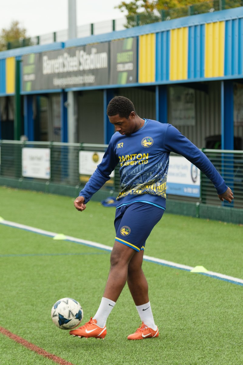 In addition to goalkeeper Archie Davidson there were another few new faces who've appeared at Bottesford Town FC since I went on holiday. Afternoon lads!