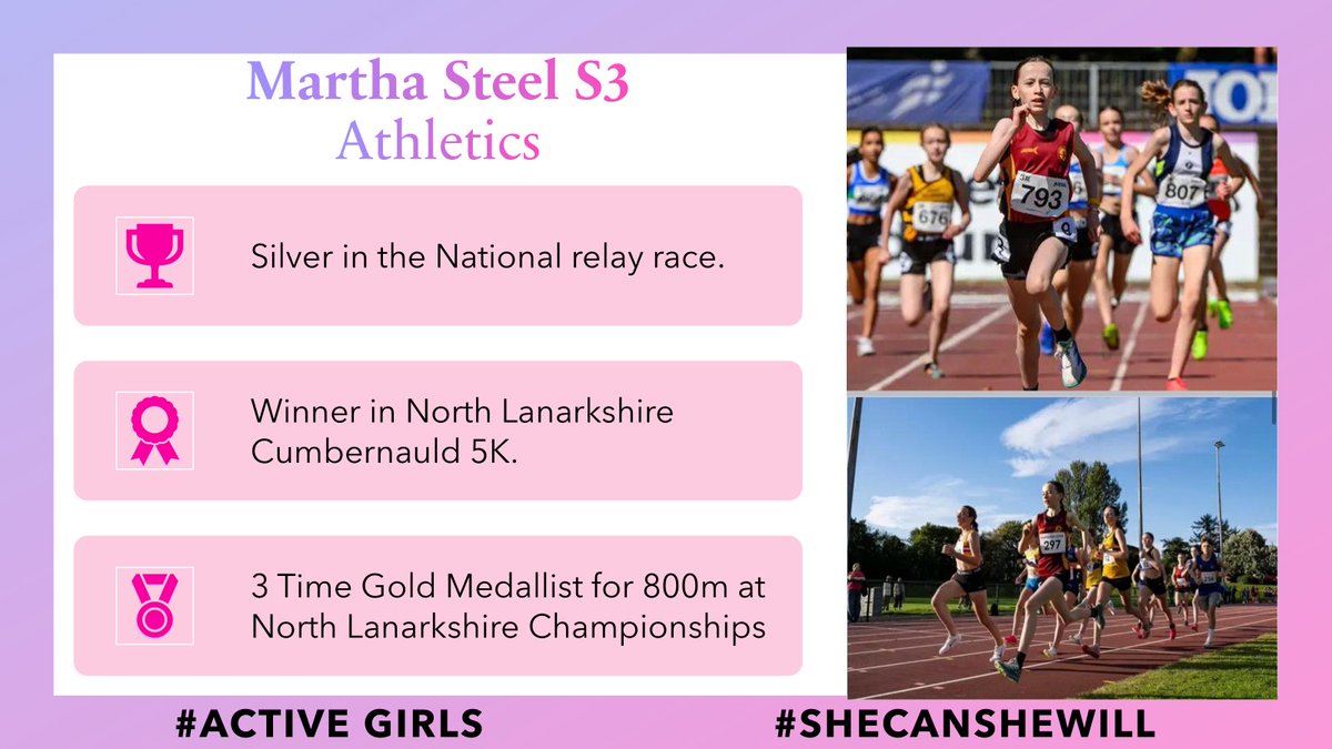 StAidansHigh_PE's tweet photo. Martha is next in our #SuccessGirls series — a dedicated runner who consistently gives her all in training and competition. Her determination and drive make her a standout at St Aidan’s. 🏃‍♀️ #StAidansStars #GirlsInSport #Athletics https://t.co/3GTMUdRb94