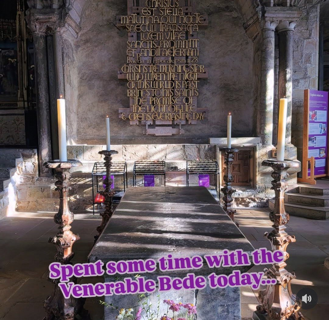 Teach Medieval Podcast (@teachmedieval) on Twitter photo Always make time to visit the Galilee Chapel when I'm in town...
#bede #anglosaxon #earlymedieval #durhamcathedral Always make time to visit the Galilee Chapel when I'm in town...
#bede #anglosaxon #earlymedieval #durhamcathedral