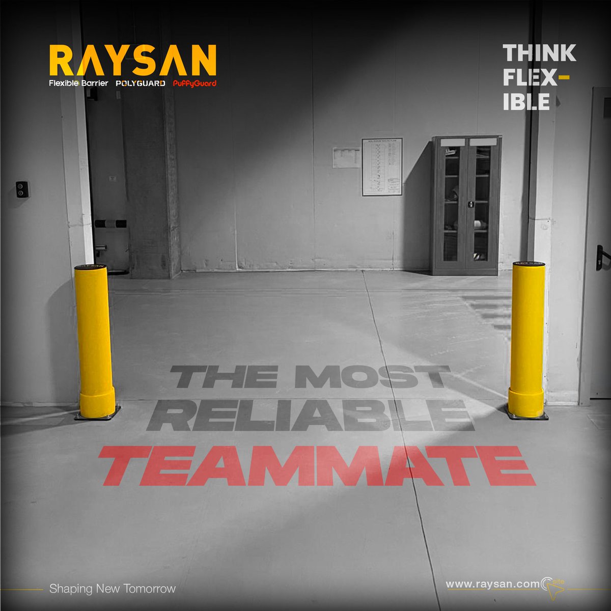 flexibarrier's tweet photo. Every team needs a support team they can trust.
Raysan Flexible Barriers are always on duty to protect against unseen dangers in workplaces.
Quiet, strong, and always ready—because safety is a team effort. 💪

https://t.co/aX3pxspqCC

#Raysan #FlexibleBarrier #WorkSafety https://t.co/xz6bNYCM3I