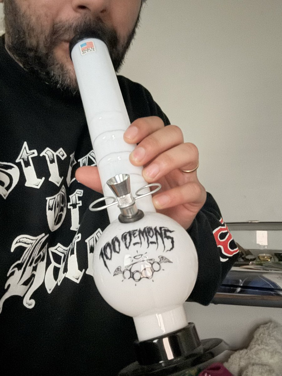Hold up i gotta hit the 100 demons bong real quick