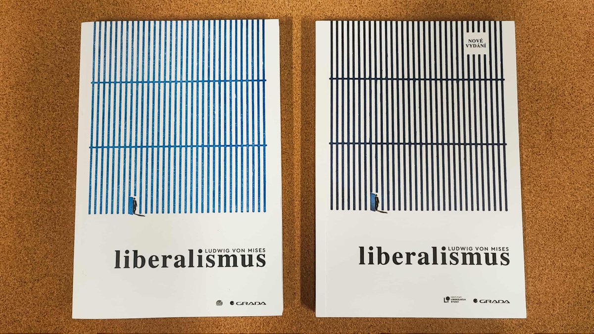inlistcz's tweet photo. 👀 Nové vydání nestárnoucí klasiky *Liberalismus* od Ludwiga von Misese je tu.

Obsahuje nově přeložený, česky zatím nepublikovaný esej Svoboda a vlastnictví.

Kupujte v našem e-shopu a u každého dobrého knihkupce. 📘 https://t.co/MEViShwrFh