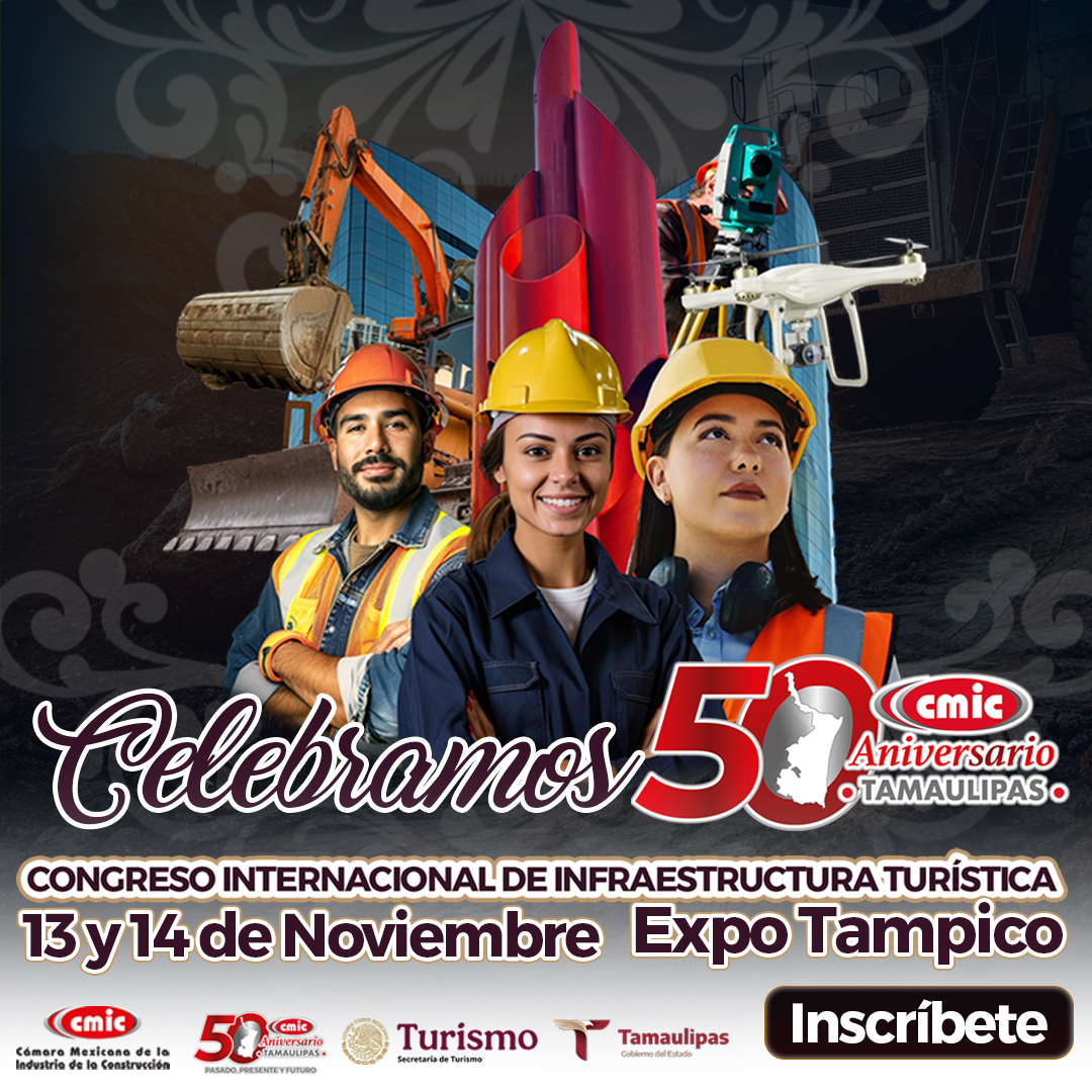 ✨ Inicia la recta final hacia el Congreso Internacional de Infraestructura Turística 2025

📅 Regístrate y acompáñanos:
eventos.cmicservicios.com/Registro/Event…

Si eres constructor, desarrollador, inversionista o parte del sector turístico… este congreso es para ti.

#CMICTamaulipas