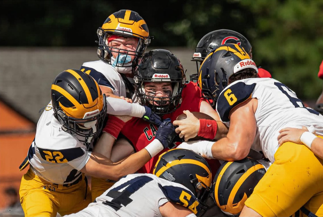 BLAKE HARRINGTON DUAL SPORT 26’ RHP/OF & QB tweet media