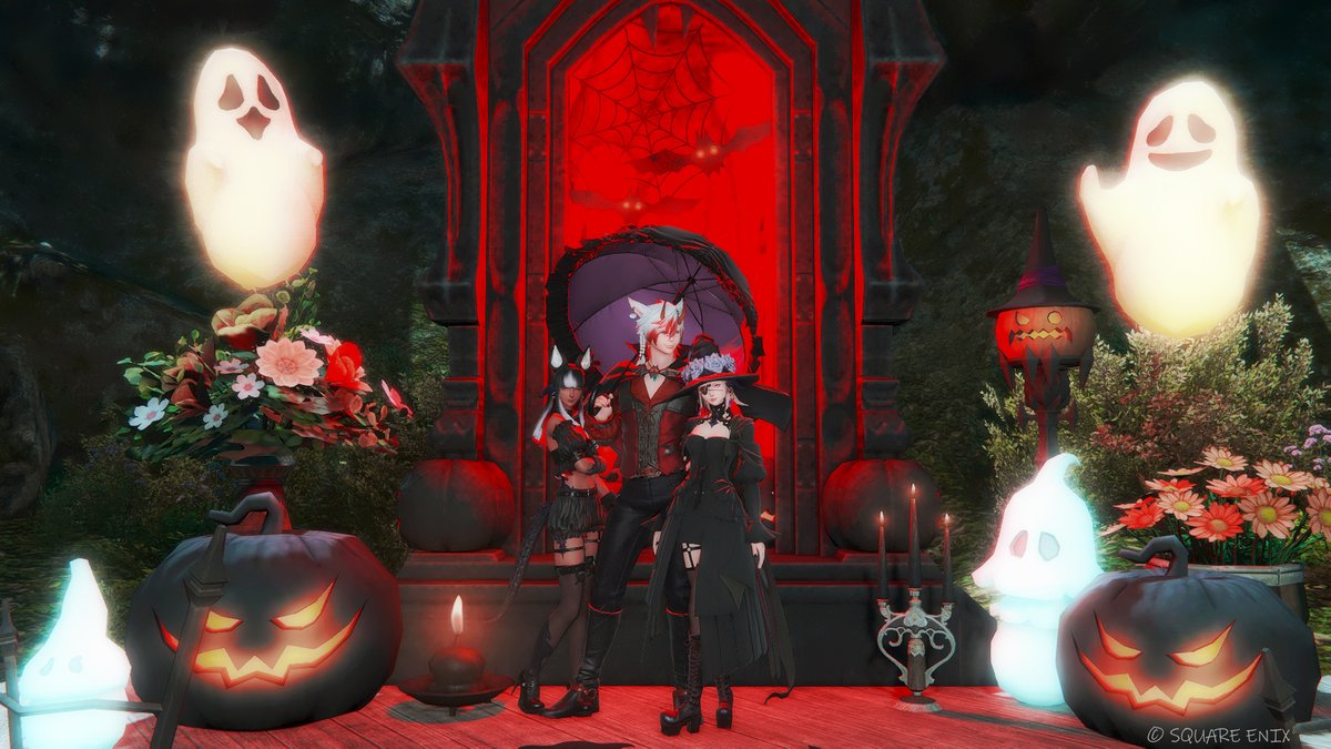 VaniPhal's tweet image. おはよ～🎃 #おはウラ
昨夜はフレさん達とハロウィン撮影会へ📸✨
とっても楽しい時間をありがとう♪
今日はグリダニアのイベント会場で撮った分！
スタジオにも行ってきたから…それはまた後日。
良い感じに撮れるように二人がめっちゃ調整し
てくれて…ほんと至れり尽くせりだった🥹…