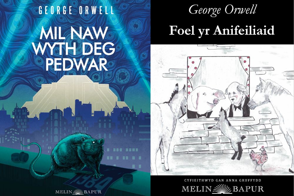 matt spry ๐ด๓ ง๓ ข๓ ท๓ ฌ๓ ณ๓ ฟใใ (@mattdspry) on Twitter photo Daeth y ddau lyfr yma yn y post heddiw - 1984 ac Animal Farm yn Gymraeg!
Y teuth an ddew lyver ma y'n post hedhyw - 1984 hag Animal Farm yn Kembrek!
These two books came in the post today - 1984 and Animal Farm in Welsh!
Diolch/meur ras/thanks <a href="/melinbapur/">Llyfrau Melin Bapur Books</a>! Daeth y ddau lyfr yma yn y post heddiw - 1984 ac Animal Farm yn Gymraeg!
Y teuth an ddew lyver ma y'n post hedhyw - 1984 hag Animal Farm yn Kembrek!
These two books came in the post today - 1984 and Animal Farm in Welsh!
Diolch/meur ras/thanks <a href="/melinbapur/">Llyfrau Melin Bapur Books</a>!