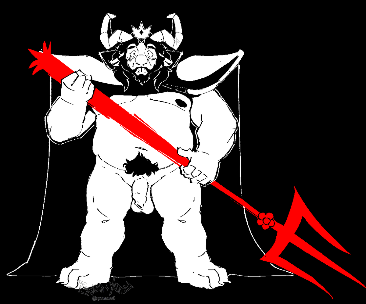 no me aguante tenia q hacerlo, yo si recuerdo cuando esto paso en undertale... 

#rule34 #nsfw #undertale #asgore #yiff