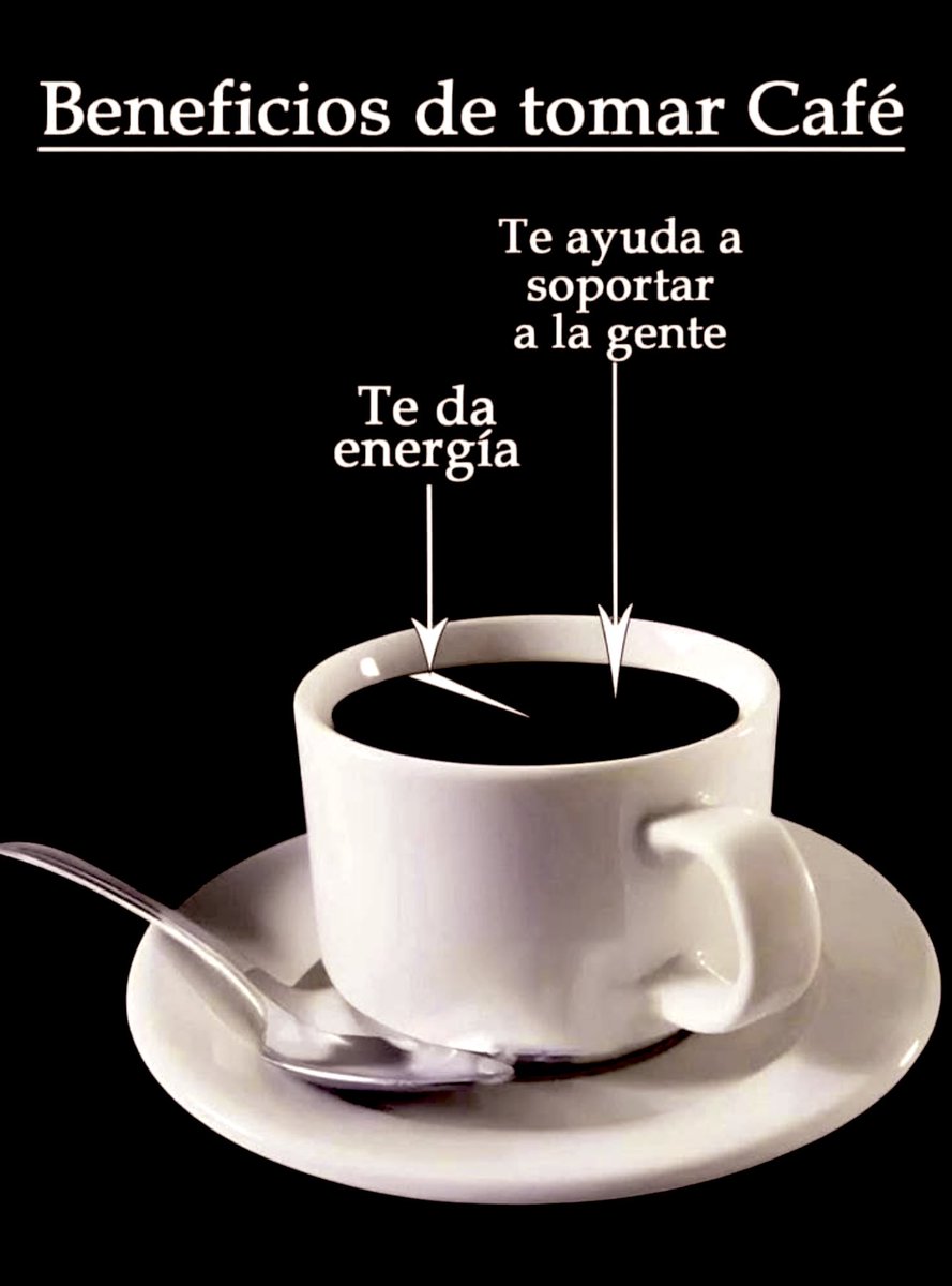 elimavyl's tweet image. Se recomiendan 6 tazas al día!!!!!