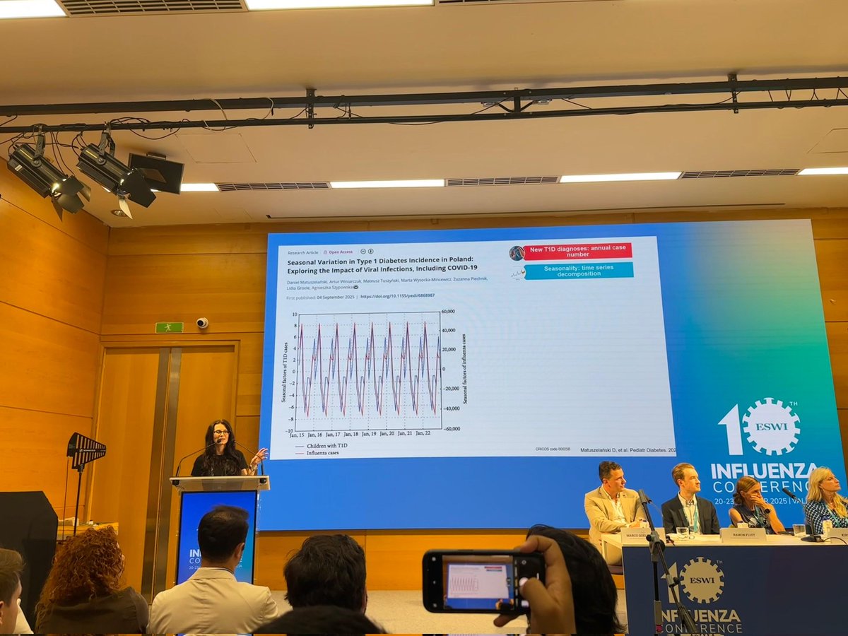 sandulescu_oana's tweet photo. 🌍 Delighted to speak at #ESWI2025 in Valencia on how #infection can decompensate, unmask, or trigger #NCDs — a vital link we see daily in practice.

💡 Time to act: Let's prevent NCDs by preventing infections.

#InfectiousDiseases #IDC #PublicHealth #Influenza #Prevention https://t.co/5CRdoHq4NF