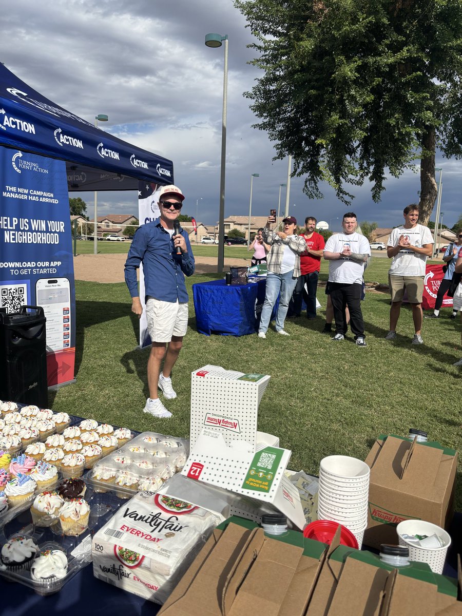 The Ballot Boys are back at it again today in Mesa! 🗳️

We’re going to celebrate <a href="/tylerbowyer/">Tyler Bowyer</a>’s 40th birthday by getting 40 votes today for <a href="/taylorformesa/">Dorean Taylor for Mesa</a>! 🦅🇺🇸