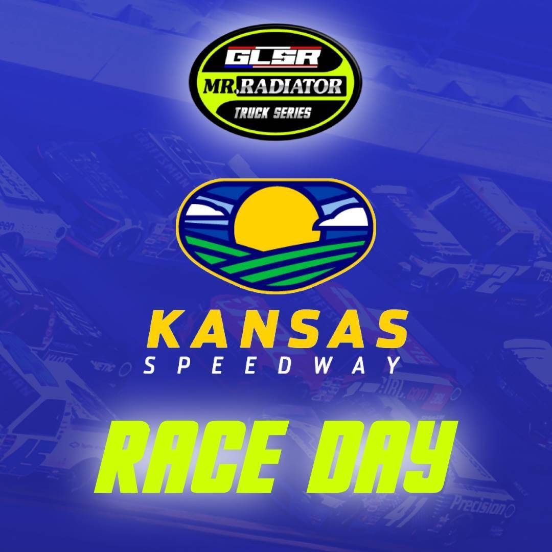 ‼️🏁RACE DAY🏁 ‼️ 

Time to go racing down the yellow brick road! 

We take on Kansas this week after a chaotic week at the dirt track in Eldora! Who will recover from the craziness in their return to pavement? Tune into HMS TV to find out!