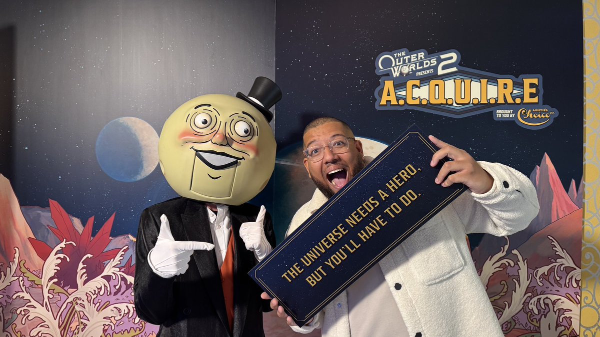 MCFixer's tweet image. Huge thanks to @xboxuk for the invite to the incredible @OuterWorlds 2 pop-up event. 

Had an amazing time catching up with familiar faces and taking home some swag. (maybe some bucket hat giveaways soon) 

Looking forward to #TheOuterWorlds2 to launch on October 24th

#Gifted