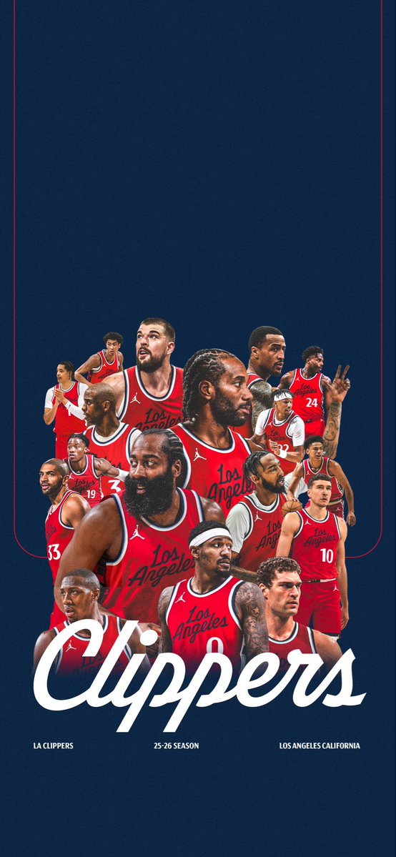 Get your phones ready for the new season with the new squad 👀📲

#WallpaperWednesday x #ClipperNation 