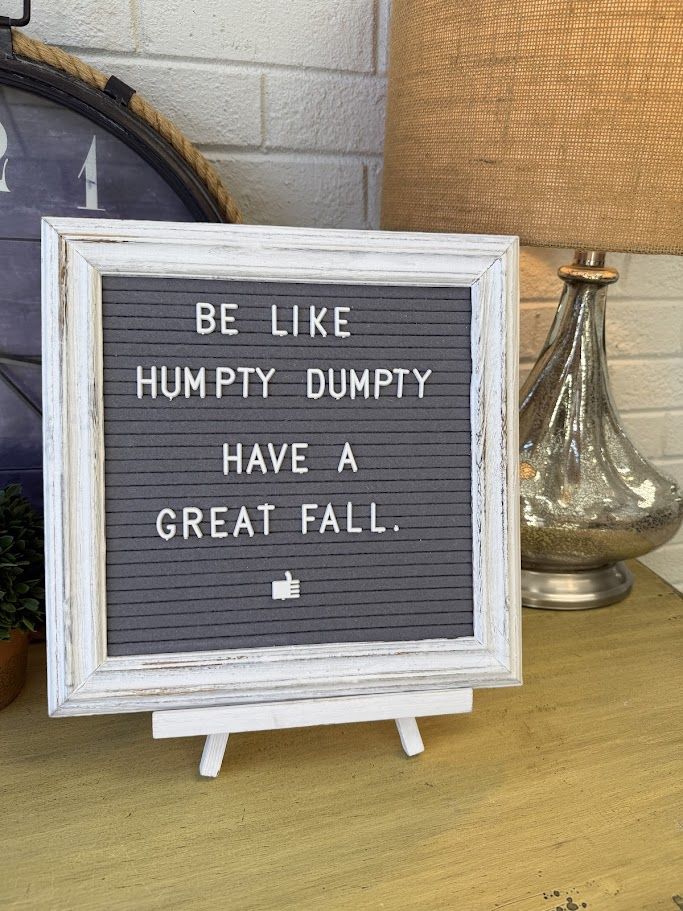 Pumpkin Spice Latte, leaves changing, shorter days and Suzanne is sharing her play-on-words wisdom! #happyfall #propertymanagement #apartmentmanagement #multifamily #funatwork