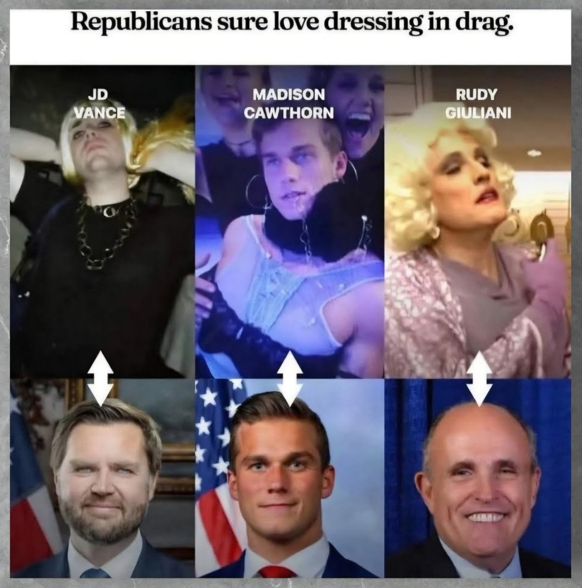 GOP.
The Real Home of Drag Queens...