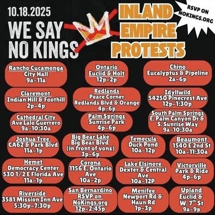 OfficialRCDP's tweet image. No Kings Day is Saturday and there are many local events - CHOOSE one and register at nokings.org!